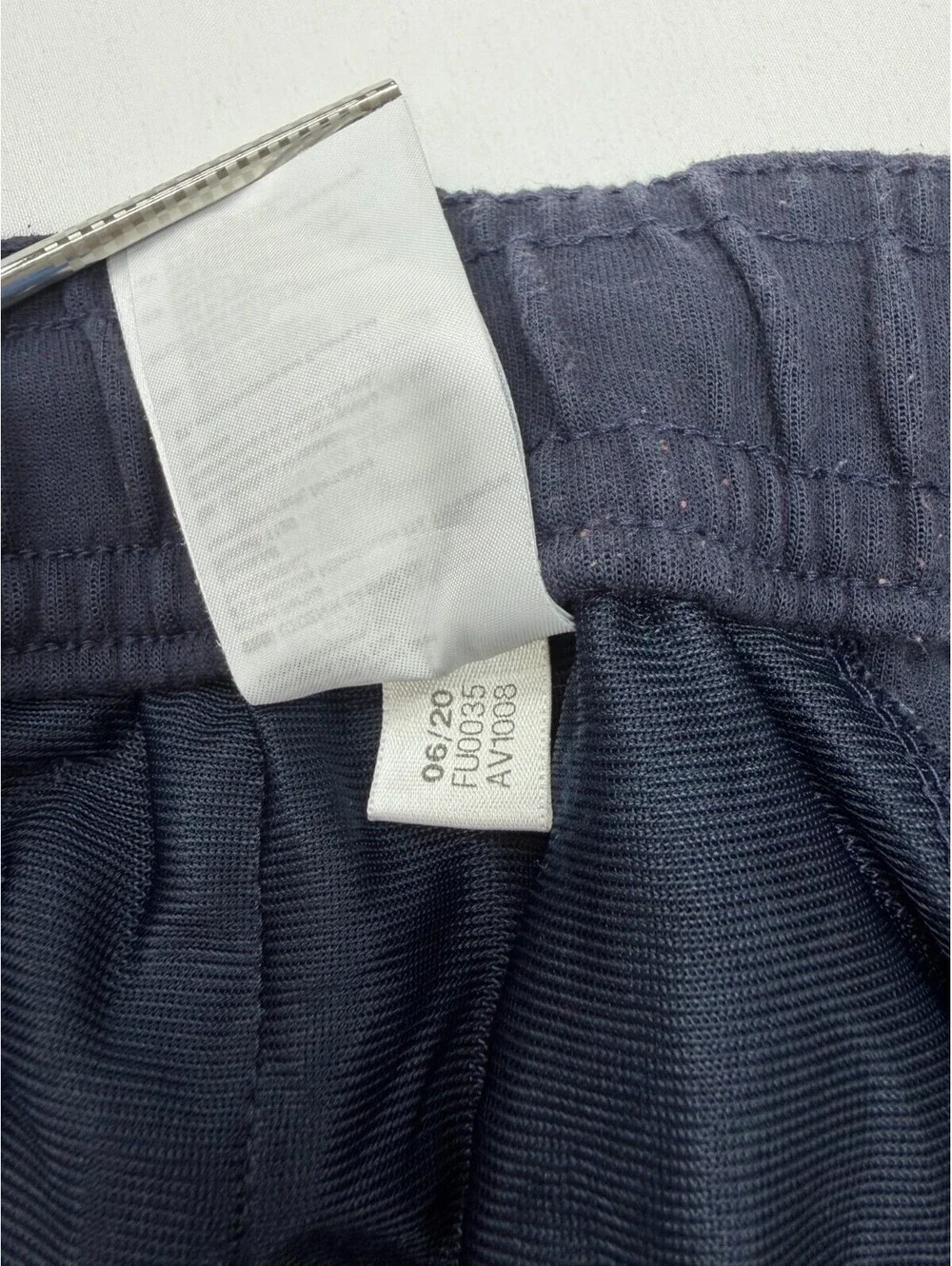 Adidas Men's Sweatpants Primeblue Tapered Stretch Drawstring Size L Blue